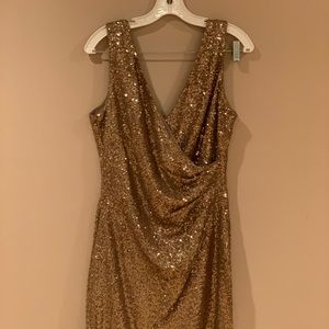 Lauren Ralph Lauren sequin evening / cocktail dress size 12